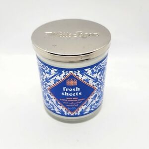 NEW White Barn BBW Fresh Sheets Scented Signature 8oz. Candle